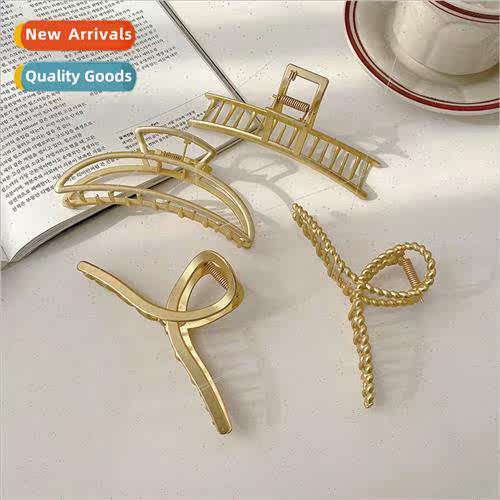 Korea ins large shark clip metal grab clip back head plate h