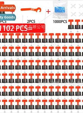 1102pcs bag tile leveling leveler T-adjuster cross paving pa