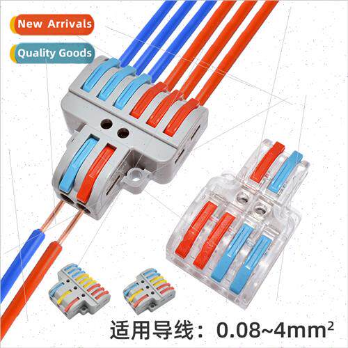 Hard soft wire two into four two into six out junction box h