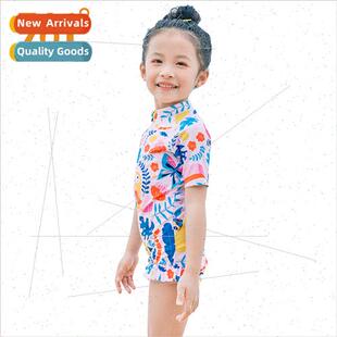 Childrens swimsus girls girls cute baby one-piece swimsu 202