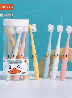 ttle Whe Duck soft bristle toothbrush 8pcs Bucket Care Clean