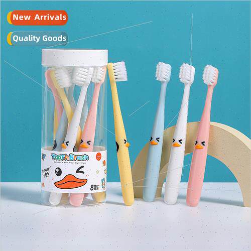 ttle Whe Duck soft bristle toothbrush 8pcs Bucket Care Clean