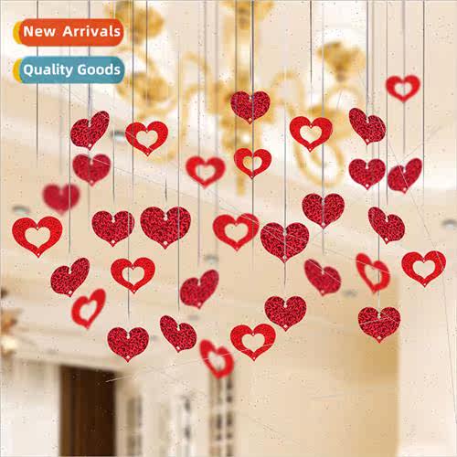 Wedding balloon pendant heart-shaped new room decoration wed