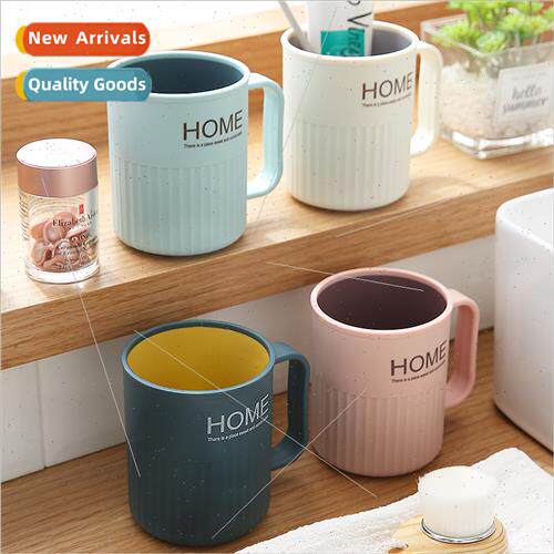 mple cartoon couple wash cup students dormory mouthwash cup