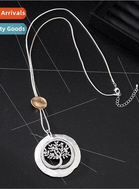 New Europe fashion hollowed out round geometric e life penda
