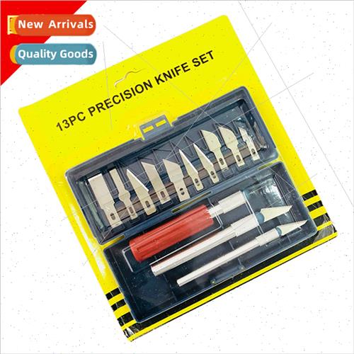 13PCS Engraving Pen Knife Set Engraving Cutter Woodworking E