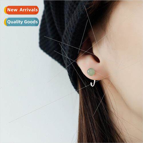 round bead ear hook retro new wave fashion Hanfu warm simple