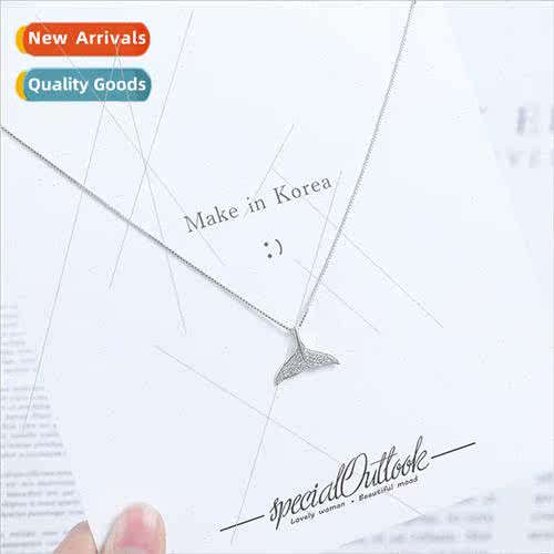 New Fishtail Girls che Necklace Cold Pendant