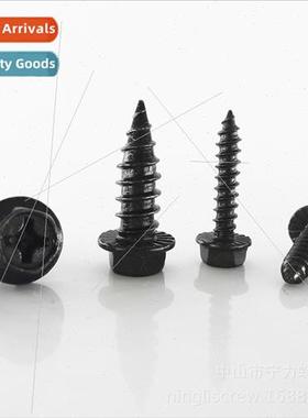 Flange cross tapping screws hexagonal cross wh gasket wood s