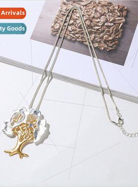 New necklaces Europe atmosphere fashion two-tone nd snake bo