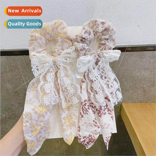 Fresh bow large intestine hair bheaddress flutter delicate l