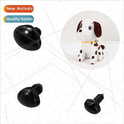 Screw Nose Black Animal Nose Round Bear Nose DIY Material Do