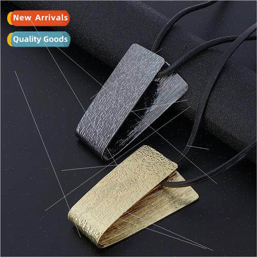 Sweater chain vintage female V-shaped Europe fashion simple