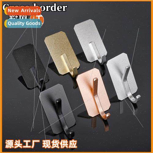 Creative no-punch door hanging hooks single aluminum alloy b