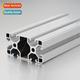square aluminum tube assembly lin profile 4080 Aluminum