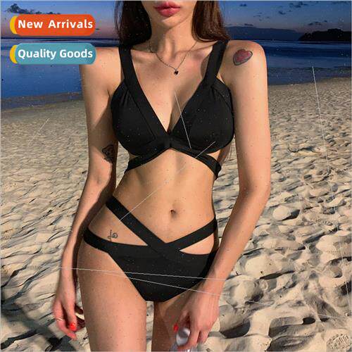 Swimsu female ins  Europe sexy bikini three-point back small