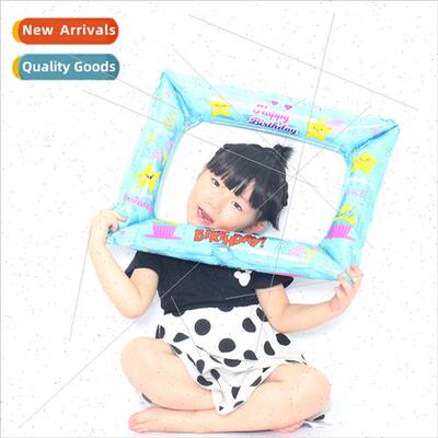 Photo frame balloon family photo birthday party decoration a