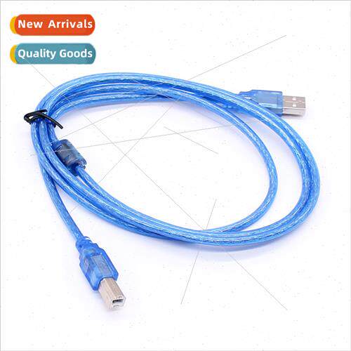 1.5 Meter Transparent Blue USB High Speed 2.0 Male to Female