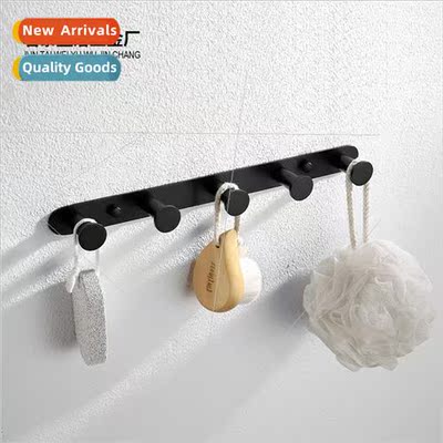 Black 3045 row hooks round hat behind door hooks perated clo