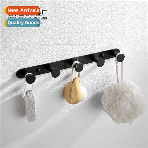 Black 3045 row hooks round hat behind door hooks perated clo