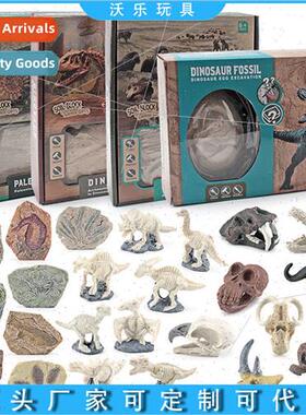 excavation plant animal ornaments southeastern brontosaurus