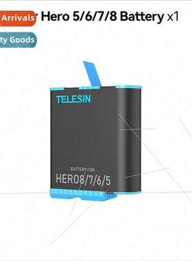 适用GOPRO hero8 7 6 5 battery full decoding 1220mAh capacity