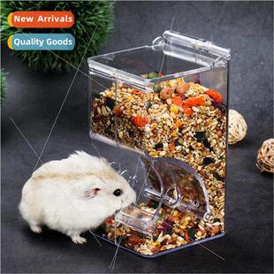 Hamster feeder food box can be fixed squirrel hedgehog guine