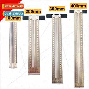 Stainless Steel Scribing Ruler Hole Ruler Woodworking Overli