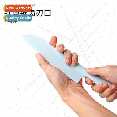 Children safety knife chopping board cutlery set PP plastic