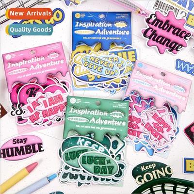 Square IslInspiration Adventure Sticker Pack Creative Englis