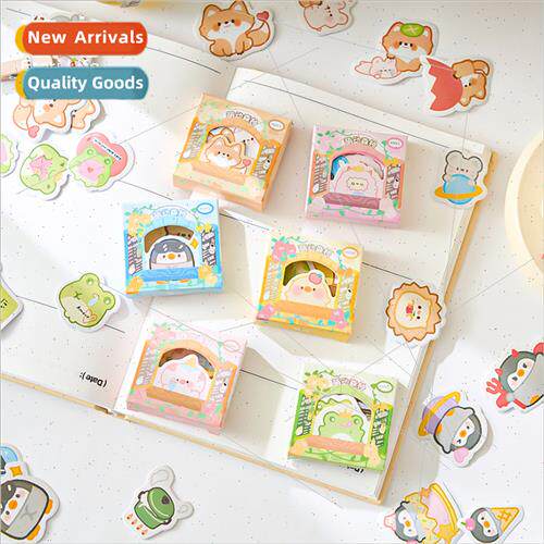 Cute Mori Bell Boxed Stickers Cute Cartoon Animals DIY Decor