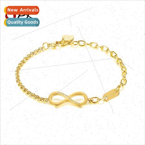 Europe Retro che Auspicious Figure 8 Diamonds Spliced Chain
