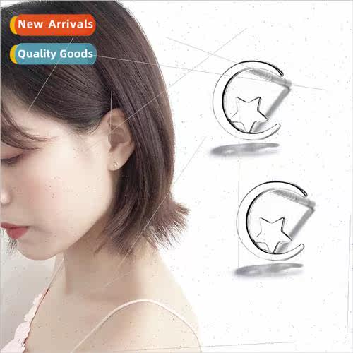 Star earrings female Korea soft girl earrings simple creativ
