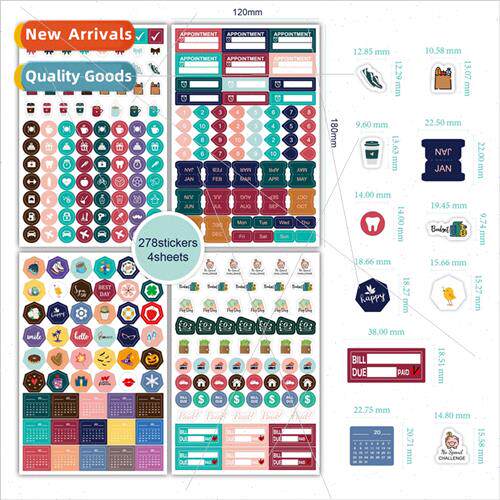 PLANNER STICKER Business Fness Payday Theme Planning Sticker