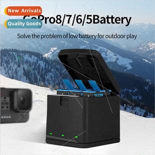 GOPRO hero8 6 7 5 battery charger triple charger organizer b