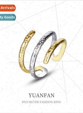 925 silver ne Wrap Spl Color Opening Ring Women che Europe V