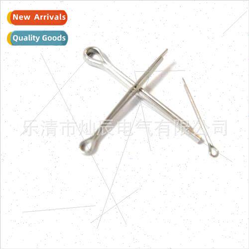Galvanized Cotter Pins 175pcs Flexible Flat Head Pins Spring