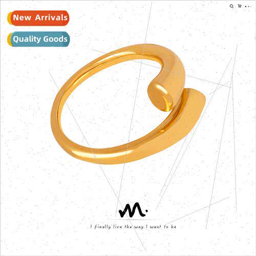 Minimalist ring opening niche cold wind fashion hundred matc