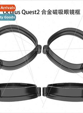 Oculus quest 2 alloy eyeglasses frame magnetic lenses vr myo