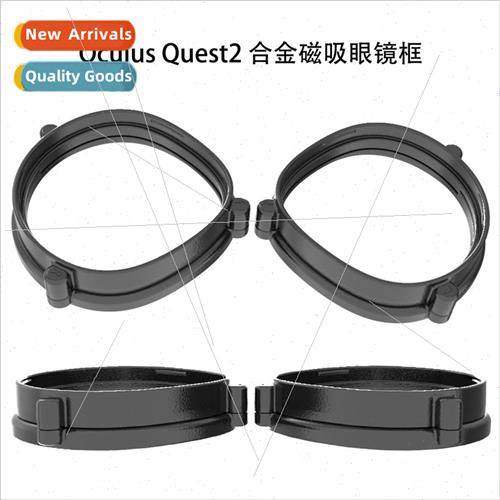 Oculus quest 2 alloy eyeglasses frame magnetic lenses vr myo