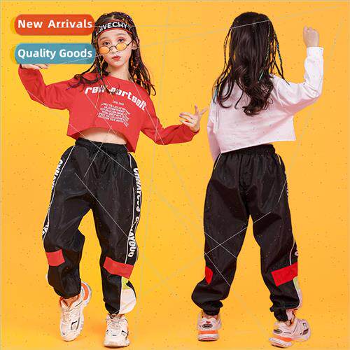 Girls jazz hiphop set dance clothes tide clothing children n