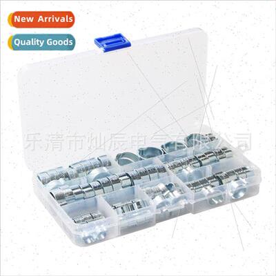 Double Earring Hoops 80PCS Set Galvanized Quick Clamp Seal P