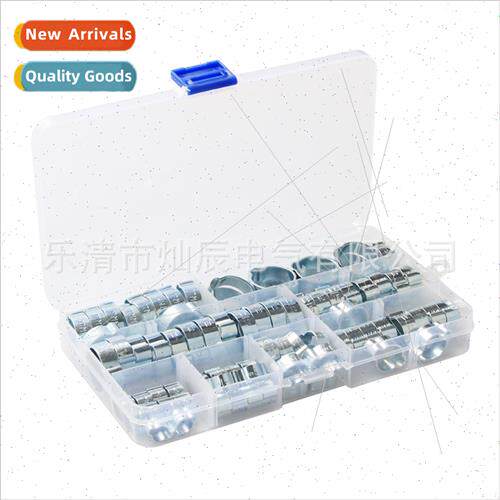 Double Earring Hoops 80PCS Set Galvanized Quick Clamp Seal P