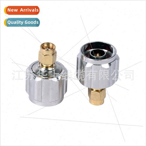 Pure copper N male to SMA male N header internal screw inter