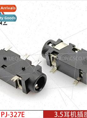 3.5mm Headphone Socket PJ-327E 5-pronged Chip wh Posioning P