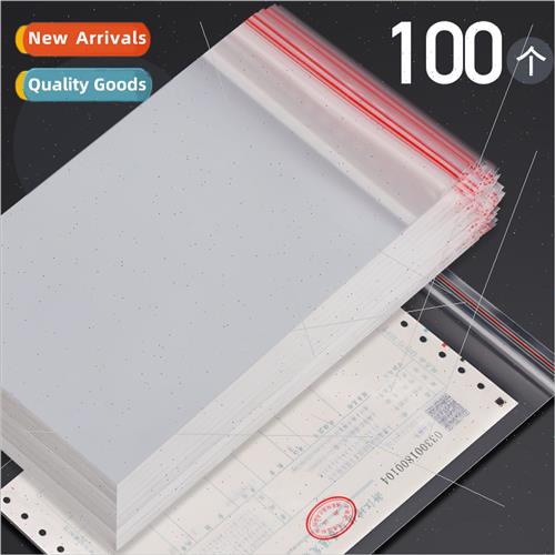 Thickened invoice bag VAT invoice special kraft envelope sel