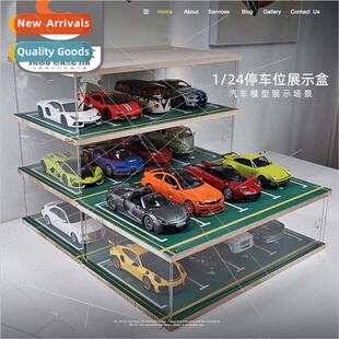 Kawei simulation parking lot model organizer parking garage