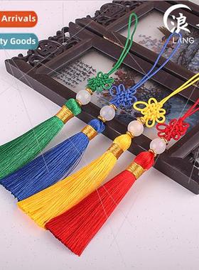 Small Chinese knot bookmark tassel cell phone charm ancient