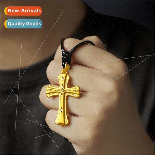 New Vietnam sgold necklace is not easy to fade copper gold-p