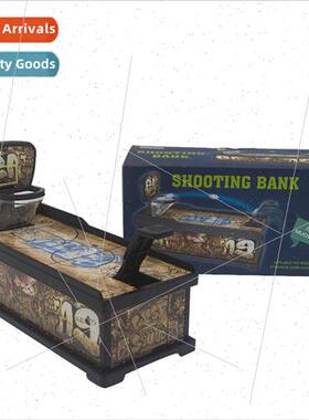 Coin shooter unpacking diy piggy bank novelty desktop basket